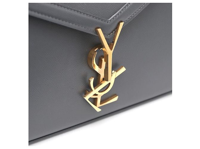 Saint Laurent Borsa Tote Cassandra Medium con manico superiore e borsa a tracolla Marrone - vista 18