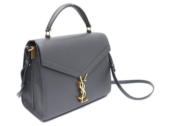 Saint Laurent Borsa Tote Cassandra Medium con manico superiore e borsa a tracolla Marrone - vista 2
