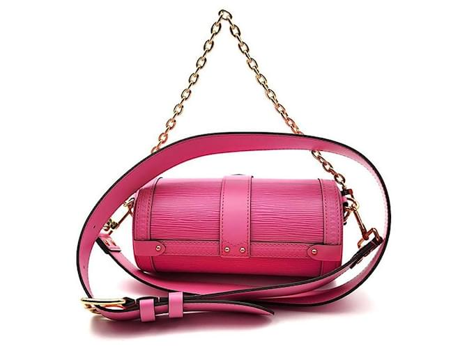 Louis Vuitton Baule Epi Papillon Rosa - vista 3