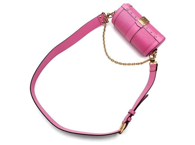 Louis Vuitton Baule Epi Papillon Rosa - vista 4