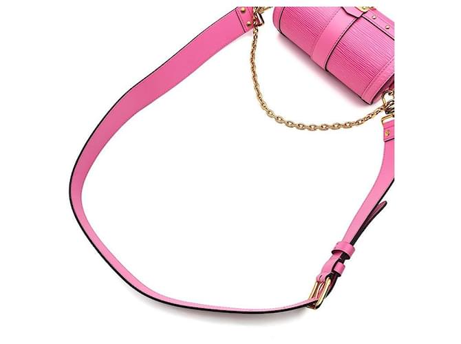 Louis Vuitton Baule Epi Papillon Rosa - vista 5
