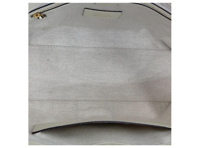 Gucci Bolso Tote Mediano GG Supreme Ophidia Web Beige Castaño - vista 6