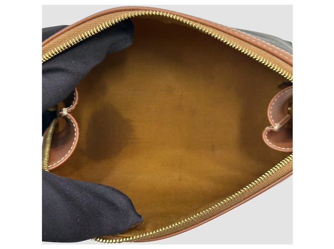 Céline Pochette cosmetico piccolo in tela Triomphe Multicolore - vista 7