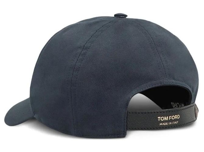 Tom Ford Logo Embroidered Cap Blue - view 6