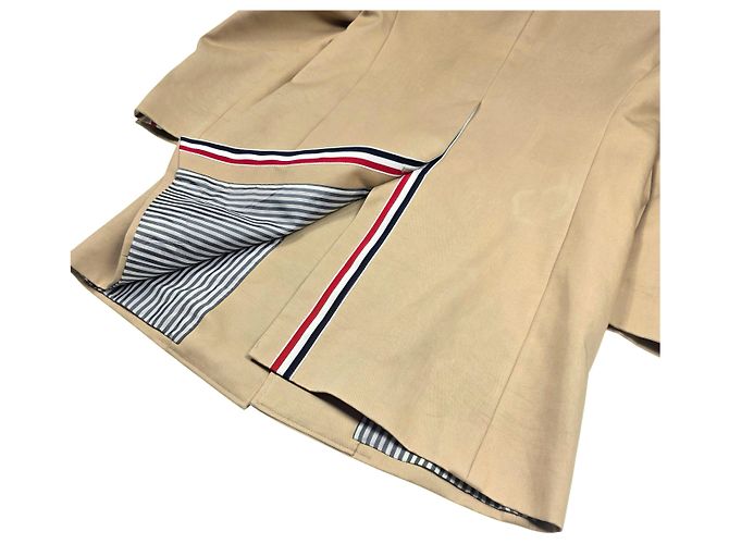 Thom Browne Cappotto Mac Marrone - vista 5