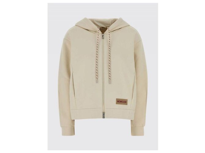 Moncler Sudadera con capucha y cremallera de algodón - vista 5
