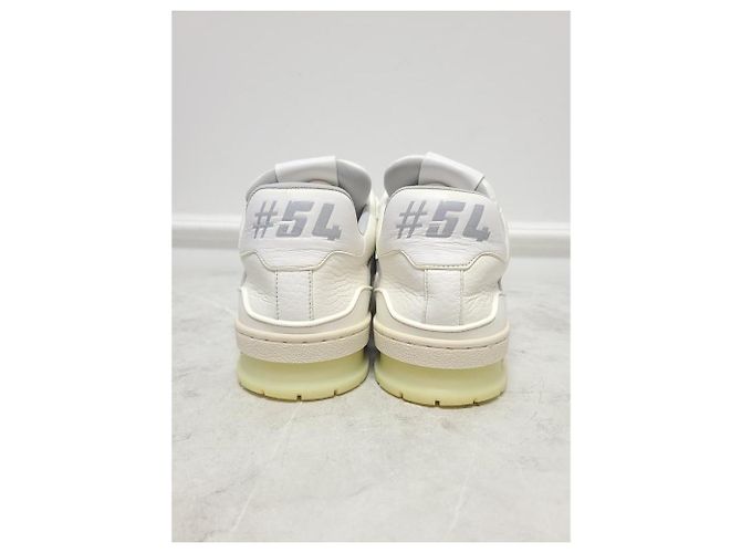 Louis Vuitton Weiße LV Leder Trainer Sneaker - Ansicht 6