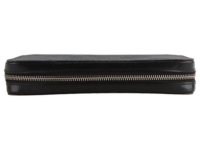 Louis Vuitton Clutch Zippy XL in tela Damier Graphite Nero - vista 6
