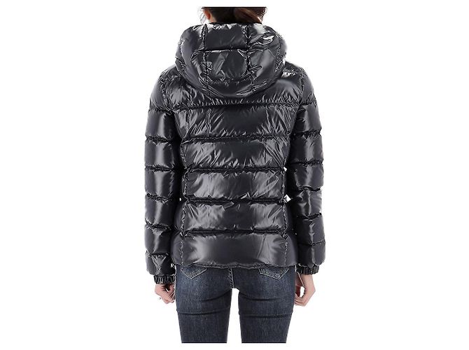 Moncler Lucky Chance Glareins Kapuzensteppjacke Erwachsenengröße Schwarz - Ansicht 4