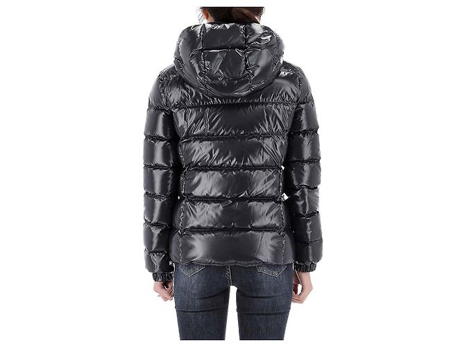 Moncler Lucky Chance Glareins Kapuzensteppjacke Erwachsenengröße Schwarz - Ansicht 7