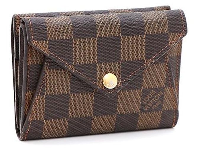Louis Vuitton Tarjetero compacto Origami en Damier Ébène Multicolor - vista 2