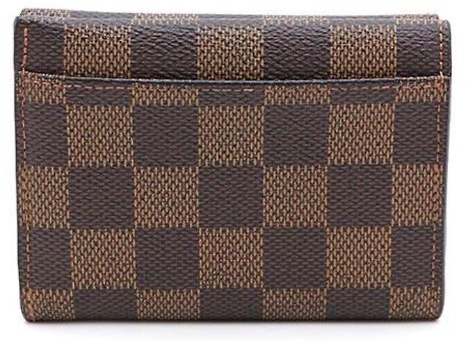 Louis Vuitton Tarjetero compacto Origami en Damier Ébène Multicolor - vista 3