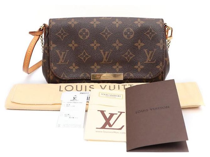 Louis Vuitton Borsa a tracolla Favorite PM in tela Monogram Multicolore - vista 10