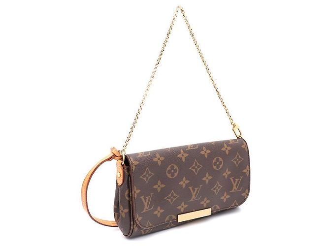 Louis Vuitton Borsa a tracolla Favorite PM in tela Monogram Multicolore - vista 12
