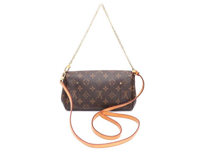 Louis Vuitton Borsa a tracolla Favorite PM in tela Monogram Multicolore - vista 13