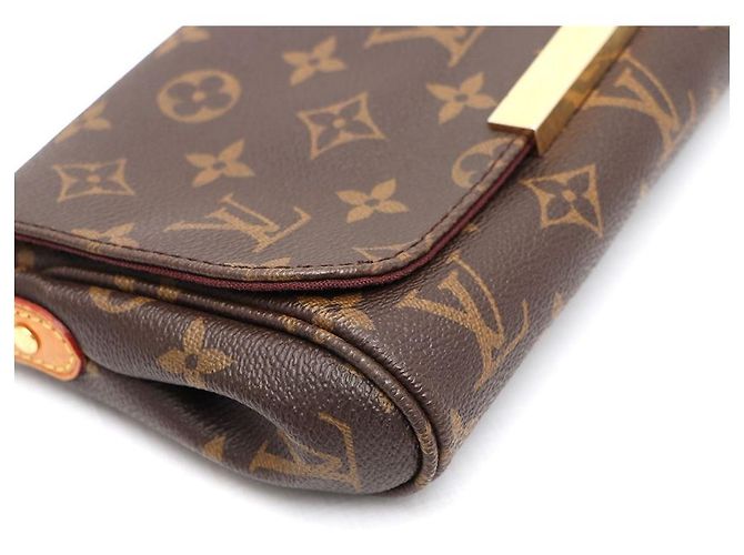 Louis Vuitton Borsa a tracolla Favorite PM in tela Monogram Multicolore - vista 6