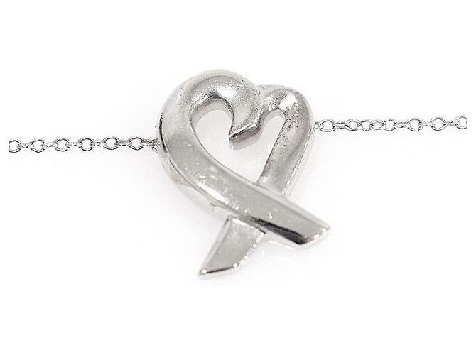 Tiffany & Co Collana con pendente Loving Heart di Paloma Picasso in argento sterling - vista 3