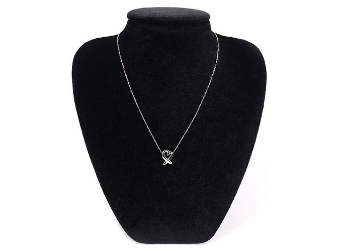 Tiffany & Co Collana con pendente Loving Heart di Paloma Picasso in argento sterling - vista 7