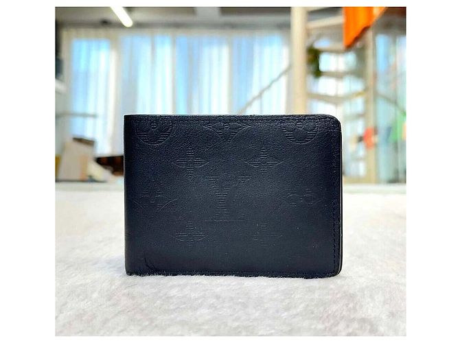 Louis Vuitton Monogram Shadow Multiple Wallet Black - view 2