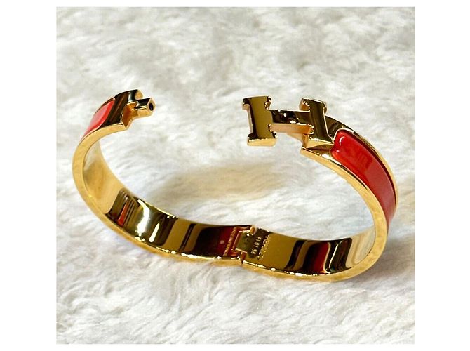 Hermès Click PM Pink Gold Rosa - vista 5
