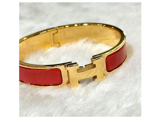 Hermès Click PM Pink Gold Rosa - vista 6