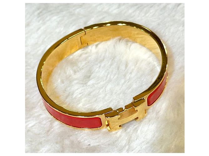 Hermès Click PM Pink Gold Rosa - vista 7