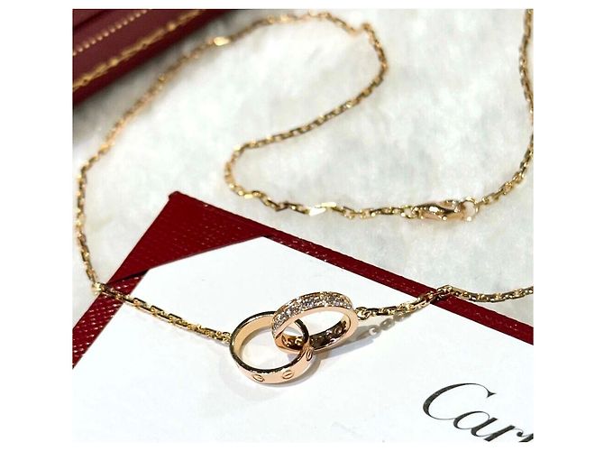 Cartier Collana con diamanti semi pavé PG Love Multicolore - vista 2