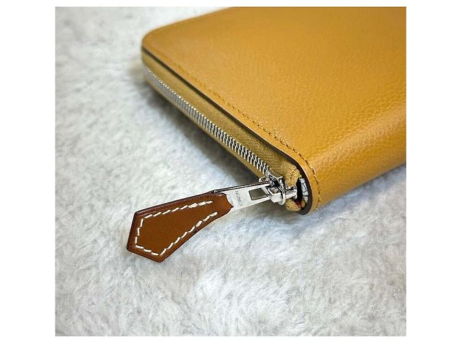 Hermès Cartera Larga de Seda Stamp Multicolor - vista 5