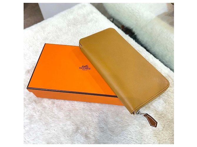 Hermès Cartera Larga de Seda Stamp Multicolor - vista 7