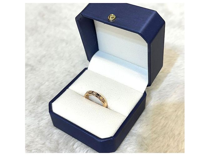 Chopard Anello Ice Cube in oro rosa con diamante - vista 7