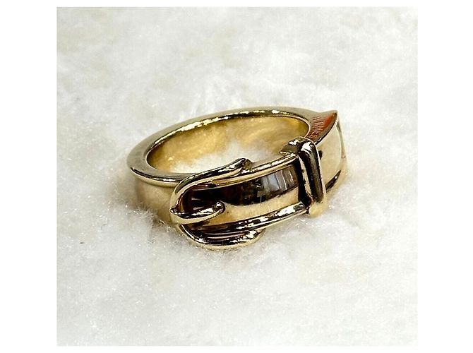 Ring Hermès Anillo para cinturón dorado - vista 2