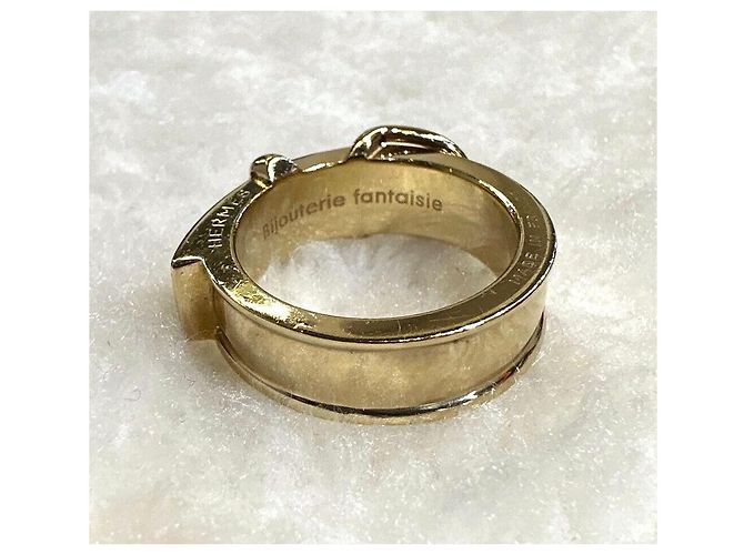 Ring Hermès Anillo para cinturón dorado - vista 4