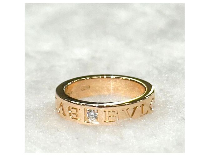 Bulgari Diamond Ring Größe BB Roségold Pink - Ansicht 2