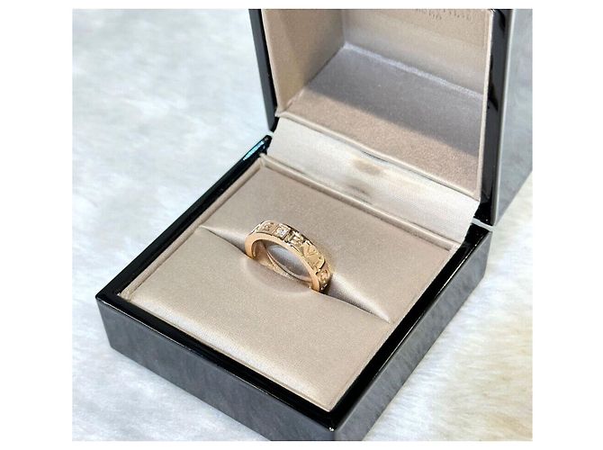 Bulgari Diamond Ring Größe BB Roségold Pink - Ansicht 6