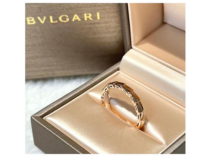 Bulgari Anello Serpenti Viper Oro Rosa - vista 3