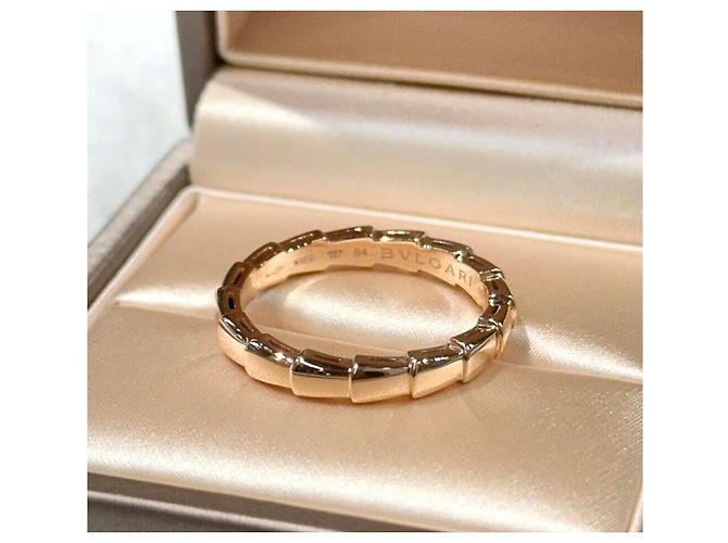 Bulgari Anello Serpenti Viper Oro Rosa - vista 4
