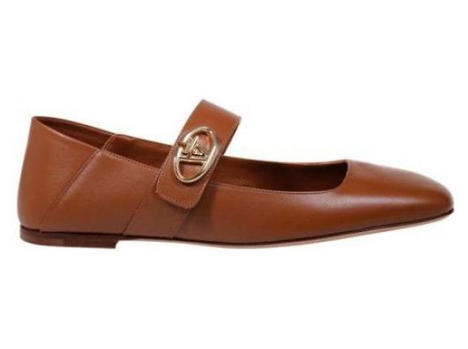 Valentino Ballerina Mary Jane Logo Locker Rosso - vista 4