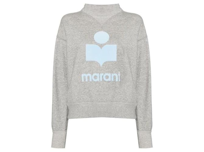 Isabel Marant Sweatshirt MOBY GYIB Silber - Ansicht 4