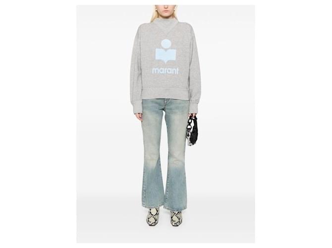 Isabel Marant Sweatshirt MOBY GYIB Silber - Ansicht 5