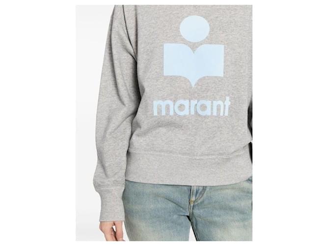 Isabel Marant Sweatshirt MOBY GYIB Silber - Ansicht 7