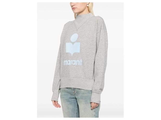 Isabel Marant Sweatshirt MOBY GYIB Silber - Ansicht 8