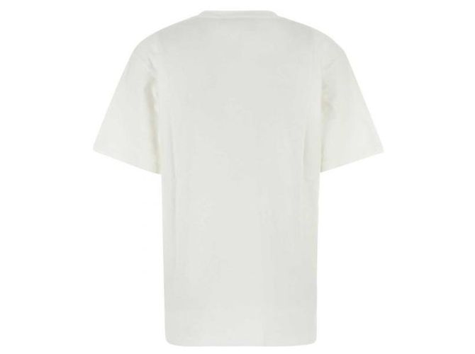 Valentino Camiseta de jersey de algodón estampada Blanco - vista 4