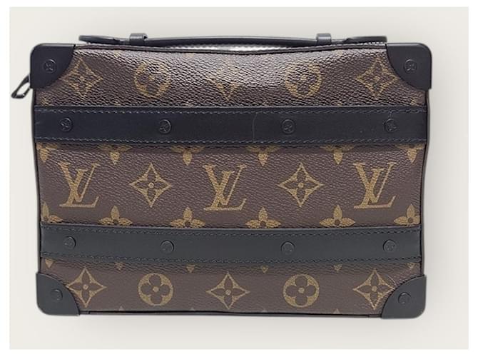 Louis Vuitton Borsa Messenger Monogram Handle Soft Trunk Marrone - vista 2