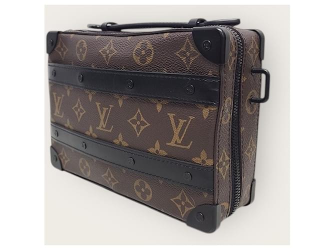 Louis Vuitton Borsa Messenger Monogram Handle Soft Trunk Marrone - vista 3