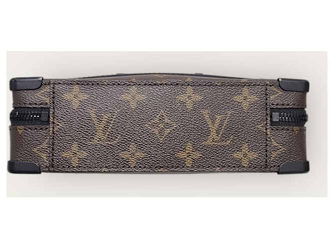 Louis Vuitton Borsa Messenger Monogram Handle Soft Trunk Marrone - vista 7
