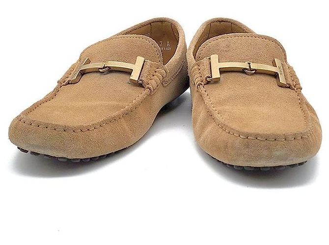 Tod's Mocassino da guida in scamosciato Arancione - vista 2