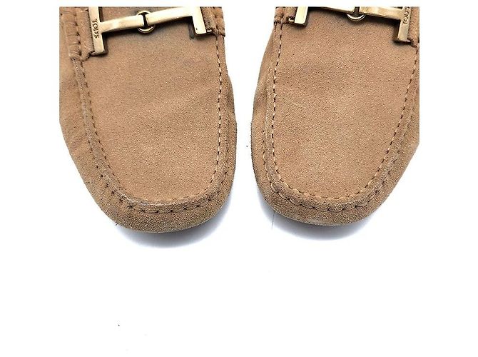 Tod's Mocassino da guida in scamosciato Arancione - vista 4