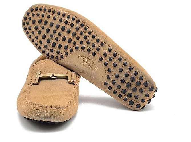 Tod's Mocassino da guida in scamosciato Arancione - vista 6
