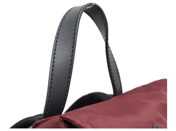 Burberry Nylon Rucksack Medium Rot - Ansicht 11