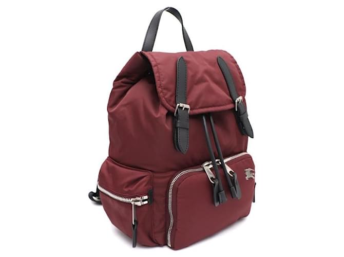 Burberry Nylon Rucksack Medium Rot - Ansicht 2
